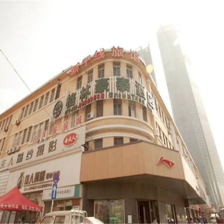 Greentree Inn Liaoning Dalian Railway Station South Shengli Square Express Hotel Exterior foto